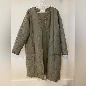 Oak and Fort Green Quilted Jacket - xs / s
